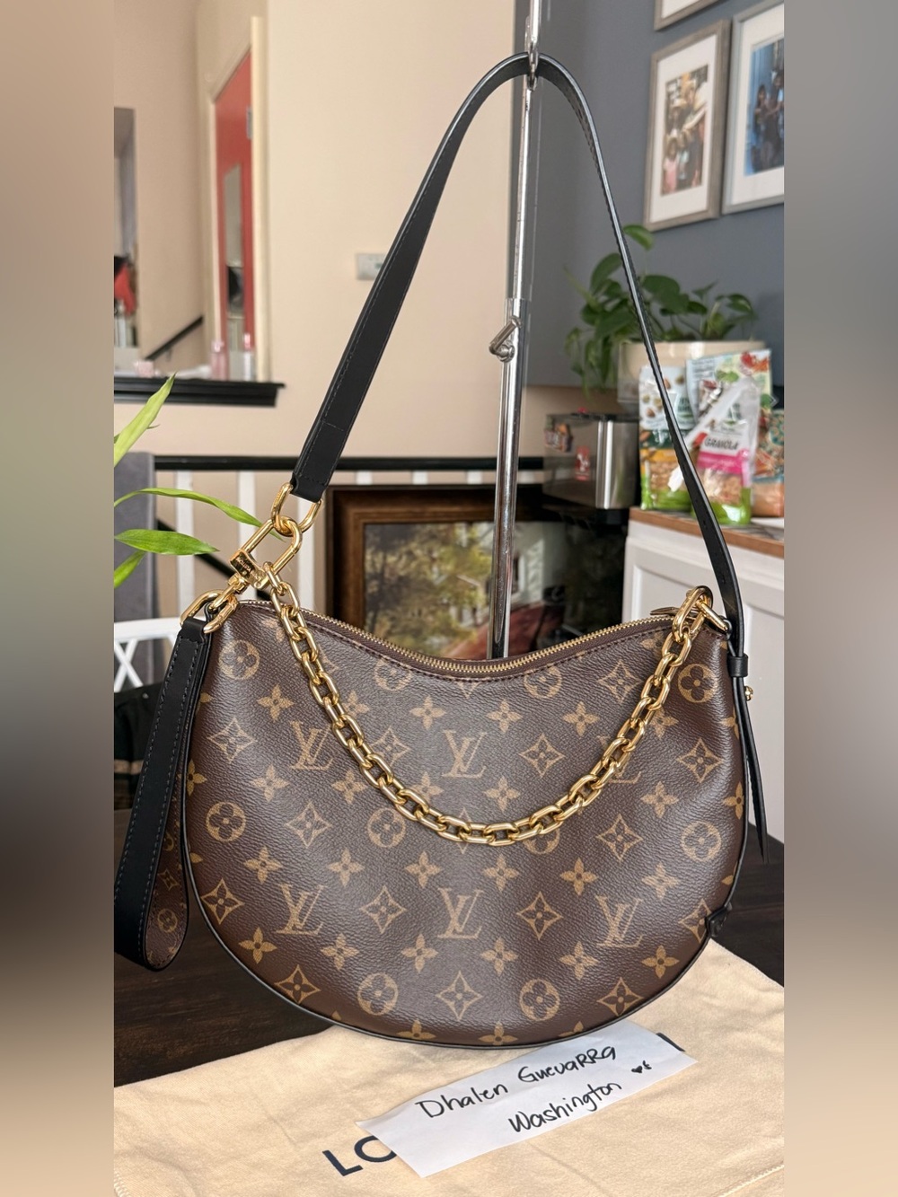Louis Vuitton Brown Monogram Cookie Bb Shoulder Bag